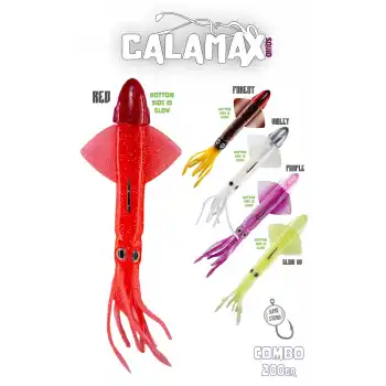 Fujin Calamax 200gr Combo Squid Silikon Yem