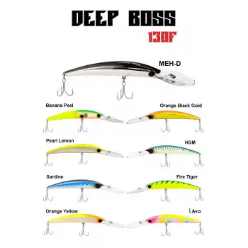Fujin DeepBoss 130F 24gr  Maket Balık