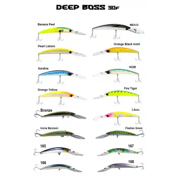 Fujin DeepBoss 90F 9.5gr Maket Balık