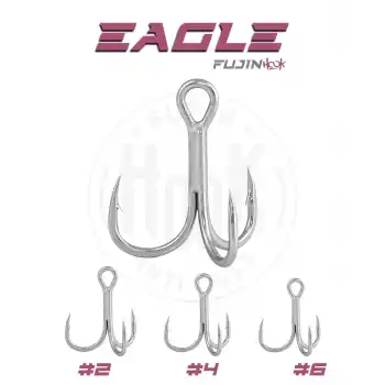 Fujin Eagle Süper Anti-Rust Üçlü Kanca