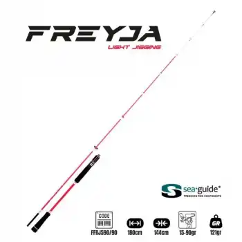 Fujin Freyja Light Jigging 180cm 15-90gr Jig Kamış