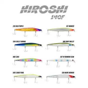 Fujin Hiroshi 140F 140mm 23gr Maket Balık