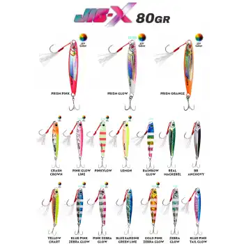 Fujin Jig-X 80gr Shore Jigging Jig Yem