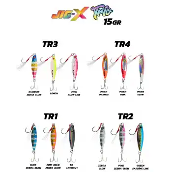 Fujin Jig-X Trio 3lü Micro Jig 15gr