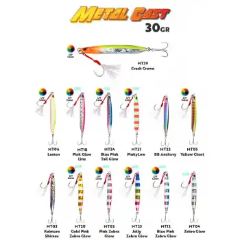 Fujin Metal Cast 30gr Shore Jig Metal Yem