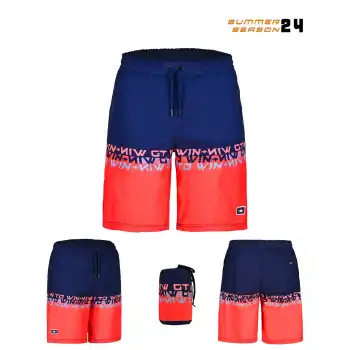 Fujin Pro Angler Board Short Mayo Scarlet Dark Navy
