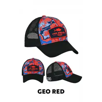 Fujin Pro Angler GEO Red Balıkçı Şapkası