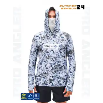 Fujin Pro Angler S24 Buff&Hoodie Black Fish