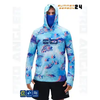 Fujin Pro Angler S24 Buff&Hoodie Echo Fish