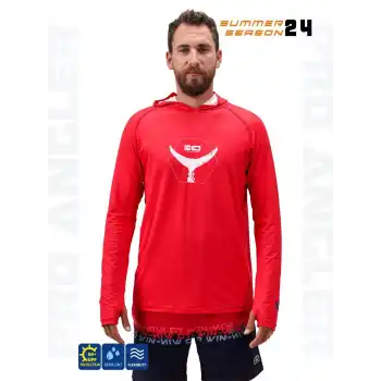 Fujin Pro Angler S24 Hooded Garnet