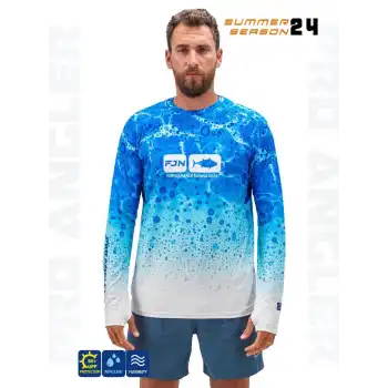 Fujin Pro Angler S24 T-Shirt Blue Ocean