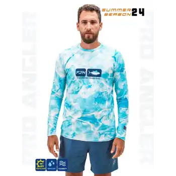 Fujin Pro Angler S24 T-Shirt Water Camo
