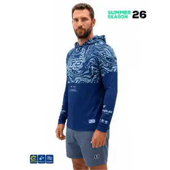Fujin Pro Angler S26 Hooded Izohips Blue Mint