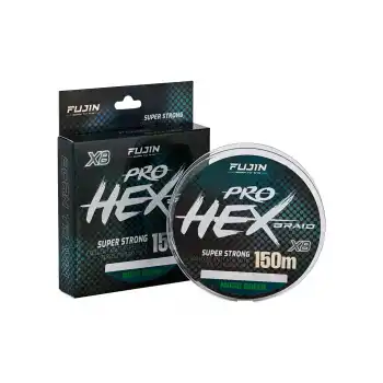 Fujin Pro Hex 8X 150Mt. Moss Green İp Misina