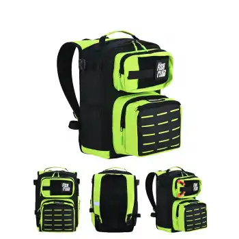 Fujin ProAji Back Pack Black Lime Balıkçı Sırt Çantası