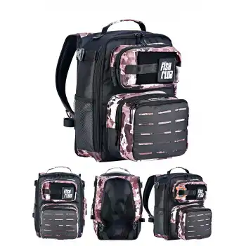 Fujin ProAji Back Pack Brown Camo Balıkçı Sırt Çantası