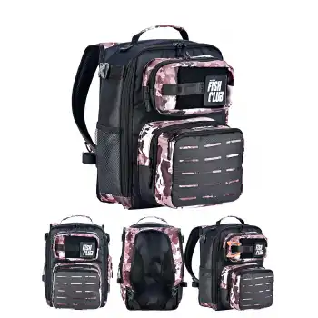 Fujin ProAji Back Pack Brown Camo Balıkçı Sırt Çantası