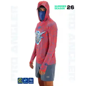 Fujin Rolla S26 Buff&Hoodie Swordfish Red