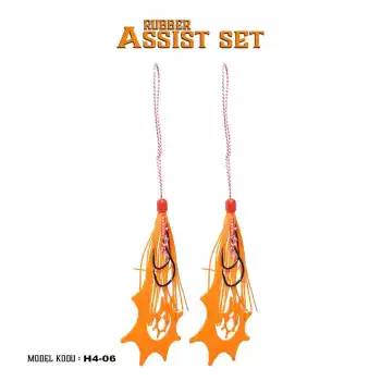Fujin Rubber Hazır Skirt + Assist Set Orange H4-06
