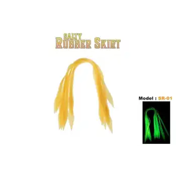 Fujin Rubber Skirt Düz Püskül Set #SR-01