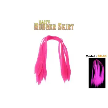 Fujin Rubber Skirt Düz Püskül Set #SR-03