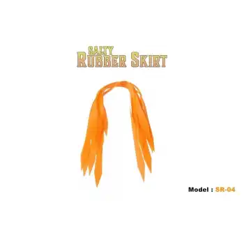 Fujin Rubber Skirt Düz Püskül Set #SR-04