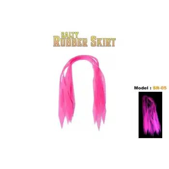 Fujin Rubber Skirt Düz Püskül Set #SR-05