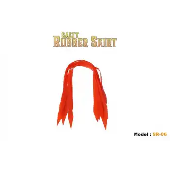 Fujin Rubber Skirt Düz Püskül Set #SR-06