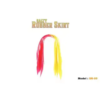 Fujin Rubber Skirt Düz Püskül Set #SR-09