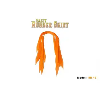 Fujin Rubber Skirt Düz Püskül Set #SR-13