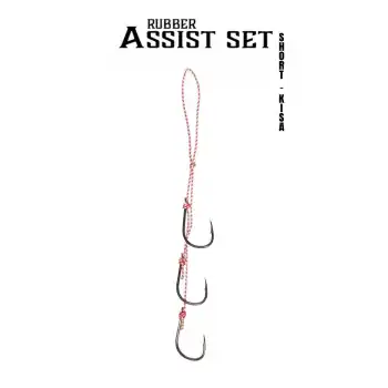 Fujin Rubber Üç Kancalı Assist Set - Short Size-Kısa H21-02