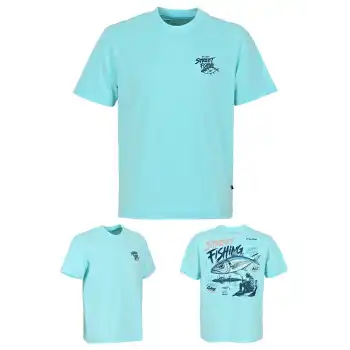 Fujin S26 Street Fishing T-Shirt Turquoise
