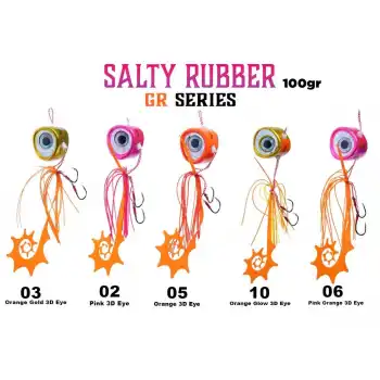 Fujin Salty Rubber 100gr GR Serisi Tai Rubber Set