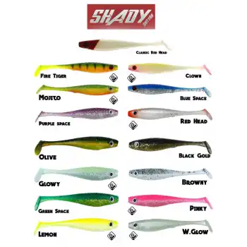 Fujin Shady 10cm Silikon Balık