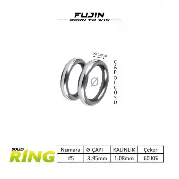 Fujin Solid Ring Halka 5 No