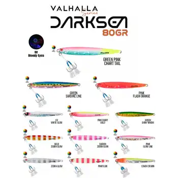 Fujin Valhalla Darksea 80gr Metal Jig Yem
