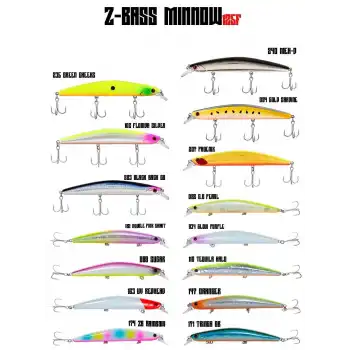 Fujin Z-Bass Minnow 125F 21gr Maket Balık