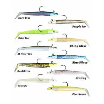 Fujin Zand Eel 11cm 7gr-14gr Double Body+Head Silikon Balık