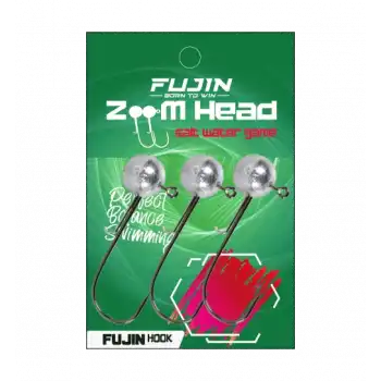 Fujin Zoom Head 2/0 Jighead