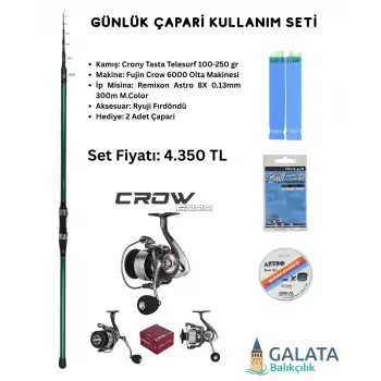 Günlük Kullanım Surf Olta Seti