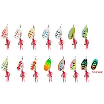 Lucky John Spin X Round Döner Kaşık 5 Gr No:2