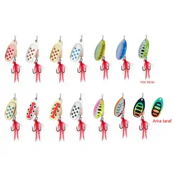 Lucky John Spin X Round Döner Kaşık 8 Gr No:3