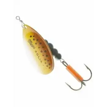 Mepps Aglia Olta Kaşığı Kahverengi Sarı