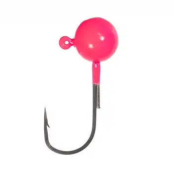 RYUJI BALL AJING PINK UV JIGHEAD İĞNE NO:10 (5 ADET)