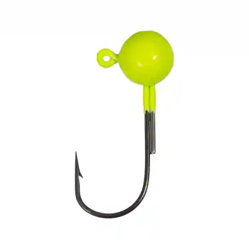 RYUJI BALL AJING YELLOW UV JIGHEAD İĞNE NO:10 (5 ADET)