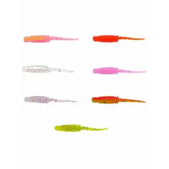 Ryuji Rock Worm 4cm Kokulu Silikon Yem (12 adet)