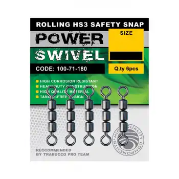 Trabucco HS3 Rolling Swivel Fırdöndü