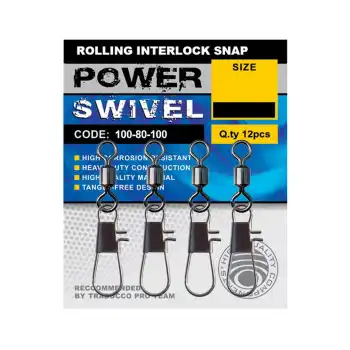 Trabucco Rolling İnterlock Snap Klipsli Fırdöndü