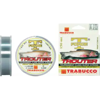 Trabucco T-Force Trouter 150m 0,18mm Mono Misina