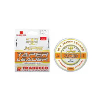 Trabucco XPS Taper Leader 10x15mt Surf Shock Leader